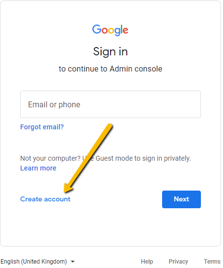 Gmail Account